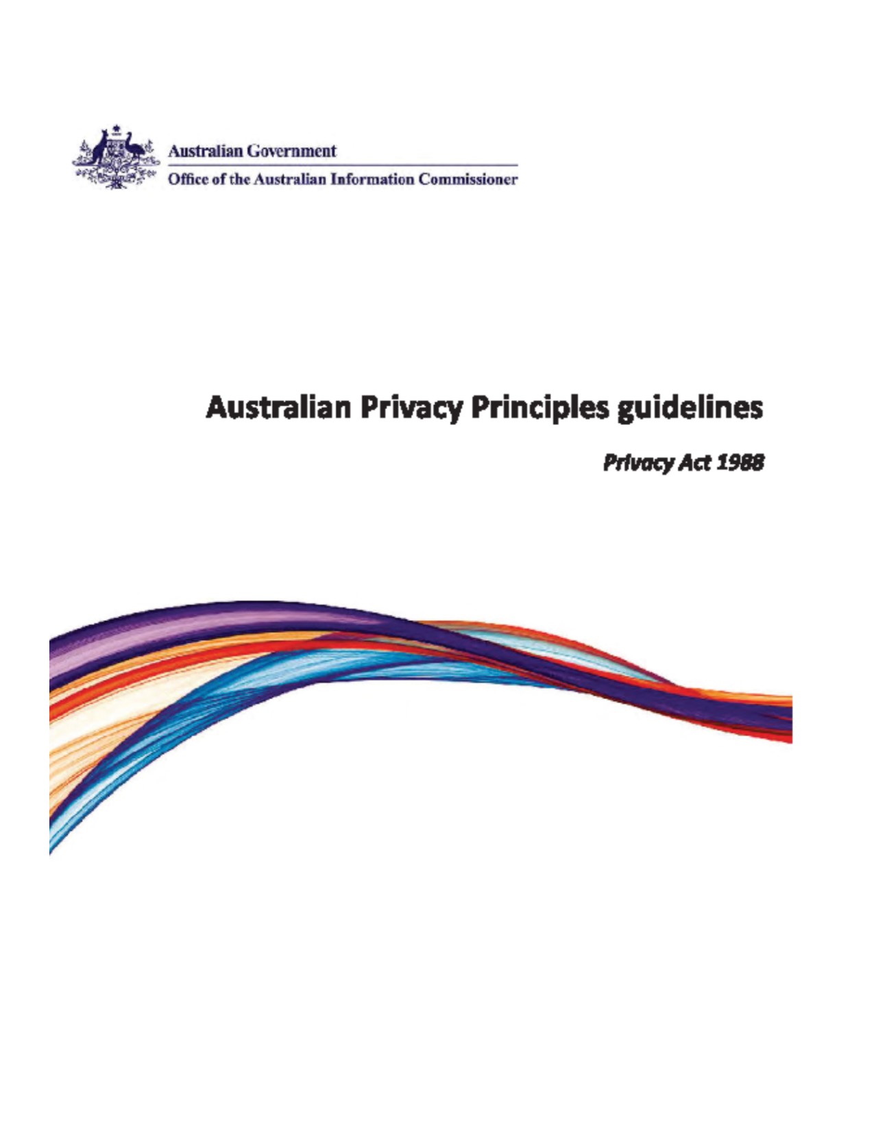 OAIC Australian Privacy Principles guidelines links